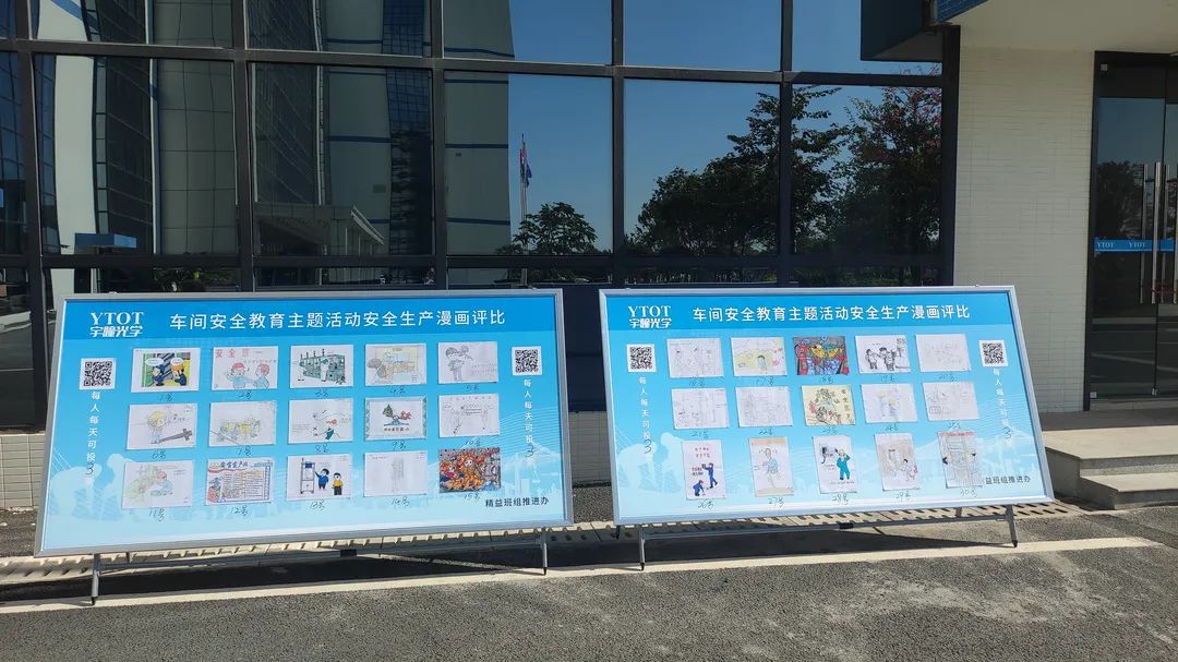 德赢vwin线路光学 | 清静生产治理漫画评选运动